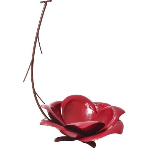 Lotus Flower Shape Bird Feeder Hummingbird Feeders Outdoor Garden Decoration