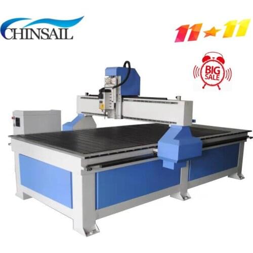 Low price CHINSAIL cnc router table 1300X2500mm wood router cnc