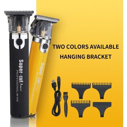 Professional Hair Clipper USB Rechargeable Electric Hair Clipper Electric Hair Clipper T-Shaped Blade Is Sharp Not Stuck