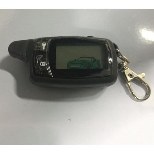 Good Russian LCD Remote Control Keychain for TW 9010 two way car alarm Tomahawk TW-9010 Key D900 SL-950 LR-950 TW7000