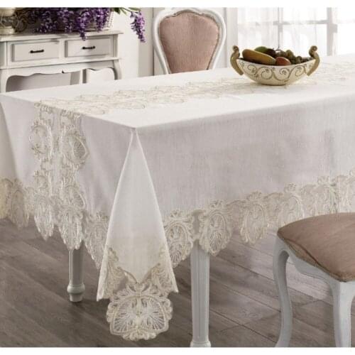 TURKEY Lace Tablecloths On The Table