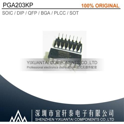 1pcs/lot 10pcs/lot 50pcs/lot Free shipping 100% original PGA203KP PGA203 DIP14