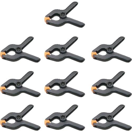 10 Pcs / 5 Pcs Nylon Spring Clamp Set Photo Backdrop Clips, Multipurpose, 2 Sizes