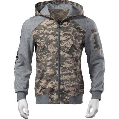 2019 New Camouflage Hoodies Men Fashion Sweatshirt Male Camo Fleece Hoody Autumn Military Hoodie Splicing clothes shooting hike