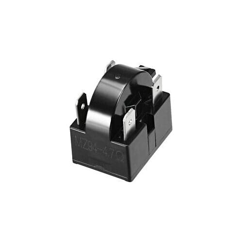 4.7 Ohm 4 Pin Refrigerator PTC Starter Relay Black