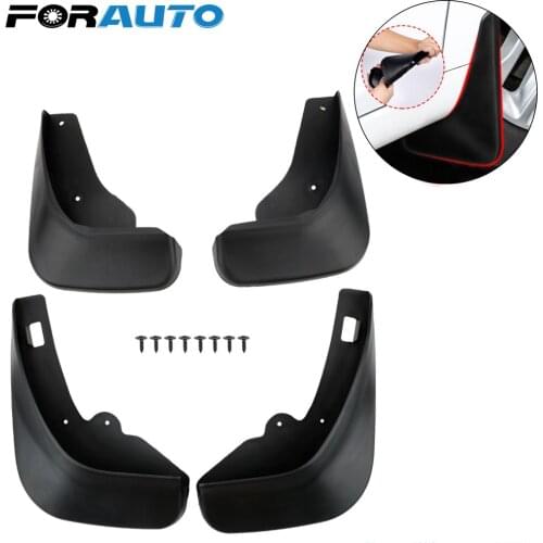 4PCS Car Mud Flaps Front Rear Mudguard For Ford/Focus 2 MK2 MK2.5 Saloon Sedan 2005-2011 Splash Guards Fender Car-styling