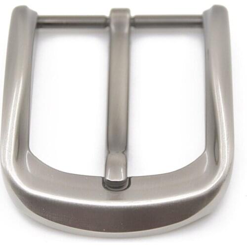 4cm Rectangular Alloy Pin Single Prong Clip Buckle for Men DIY Craft Jeans Leather Belt Spare Accessories Supply
