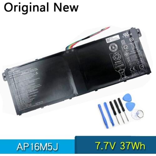 NEW Original AP16M5J Laptop Battery For Acer Aspire 1 3 A315-21 A315-51 ES1-523 A114-31 A114 A315 ES1 7.7V 37Wh Batteries