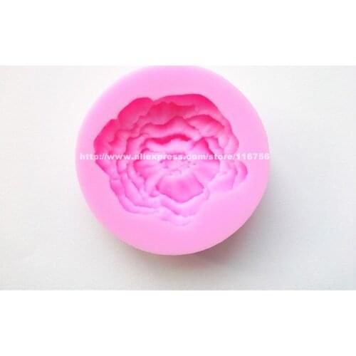 Free Shipping Small Flower Shaped Silicone Mold Cake Decoration Fondant Cake 3D Food Grade Silicone Mould 061