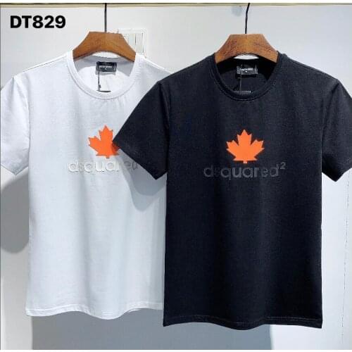 Camiseta estampada dsq para regalo de novio, dsq genuino men clothing streetwear DT829