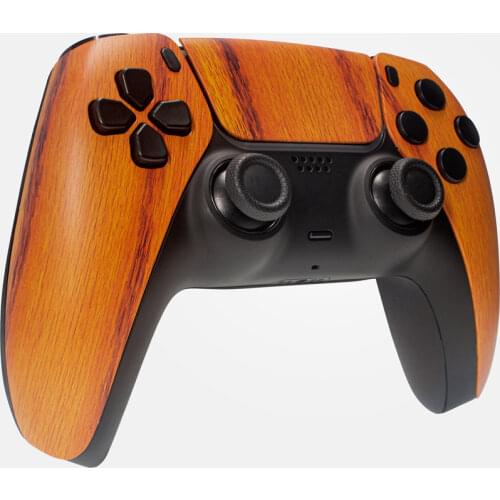 LED Flashing Design Honey Comb Faceplate Housing for PS5 ABS Shells Cover For Playstation 5 Joystick Csutom Case with Buttons