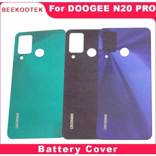 DOOGEE N20 PRO Phone glass Battery Cover Replacement Original New Durable Back Case Phone Accessory for DOOGEE N20pro Phone