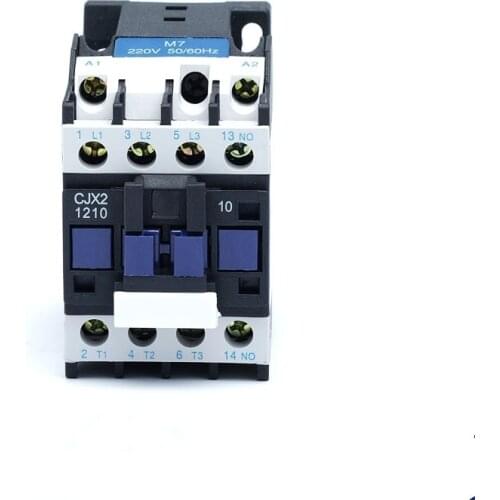 CJX2-1201 12A 3P+NC Magnetic Ac Electric 3 Pole Contactor For Unit 3 Phase 380V 220V 110V 36V 24V Normally Closed Contactor