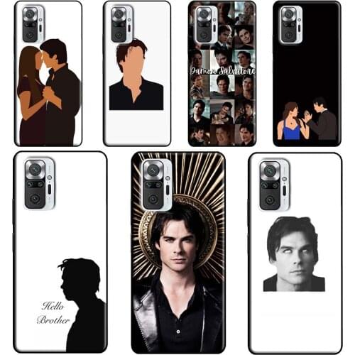 Damon Salvatore The Vampire Diaries For Xiaomi Redmi Note 8 9 Pro Note 10 Pro 8T 9S Case Cover For Redmi 9T 9A 9C 7A 8A K40