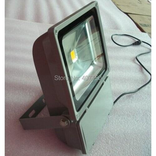 European plugs waterproof IP65 single color COB 70w led flood light used for campuses and libraries