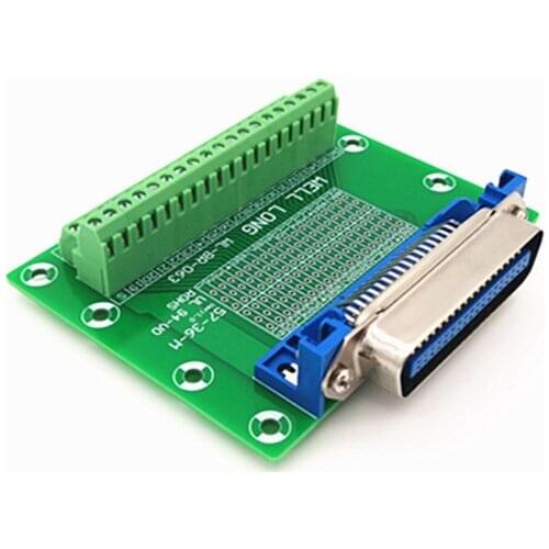 57Series 36-Pin 0.085" Male Header Connector Breakout Board
