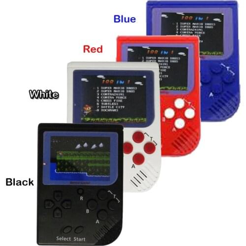 Retro Portable Mini Handheld Game Console 8-Bit 2.5 Inch Color LCD Kids Color Game Player Built-in 188 Classic games For Gifts