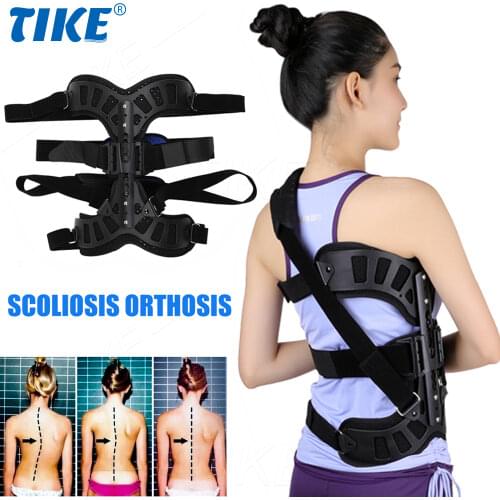 TIKE Scoliosis Brace Posture Corrector Treatment Adjustable Spinal Auxiliary Orthosis for Back Postoperative Recovery for Adults