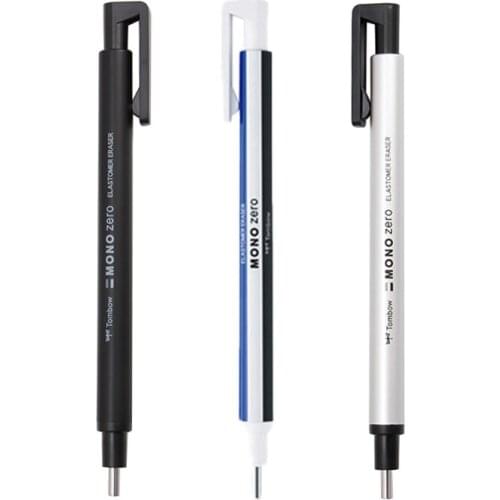 Round Tip Eraser Refill Pack Ultrafine Pencil Rubber Perfect Revise Details