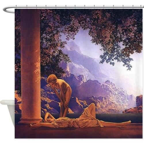 Maxfield Parrish Daybreak Shower Curtain Decorative Unique Bathroom Polyester Waterproof