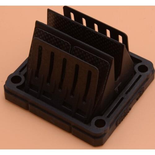 Motorcycle Intake Reed Valve Carbon Fiber & Plastic Fit For Yamaha RZ350 YZ125 RXZ135 RX135 DT175 YFZ350 RD250 RD350 RD400