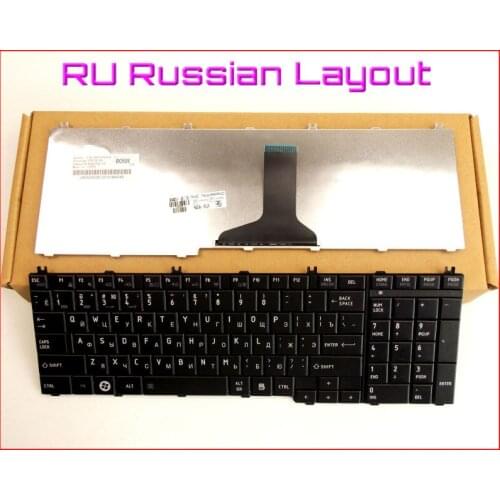 New Keyboard RU Russian Version for Toshiba Satellite K000098730 K000097450 K000097460 9Z.N4WSC.001 9Z.N4WSV.001 Laptop Black
