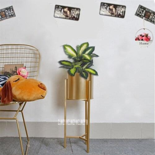 New BLS-0011 Creative Nordic Flower Stand Modern Minimalist Home Living Room Decorative Flower Shelf Indoor Iron Flower Pot Rack