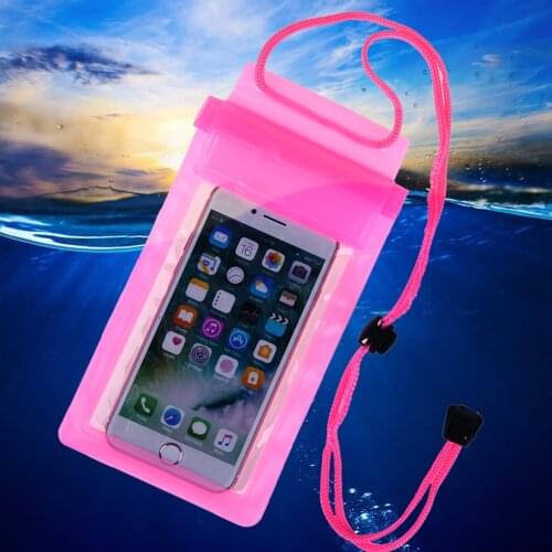 Strong 3 Layer Sealing Waterproof Smart Phone Pouch Bag for Water Sport