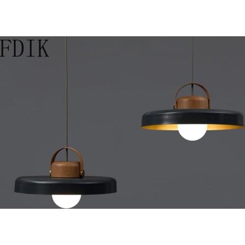 Nordic Vintage Metal Pendant Light Simple Industrial Lamp for Bedroom Bar Kitchen Indoor Loft Decor Lighting Led Hanging Lights