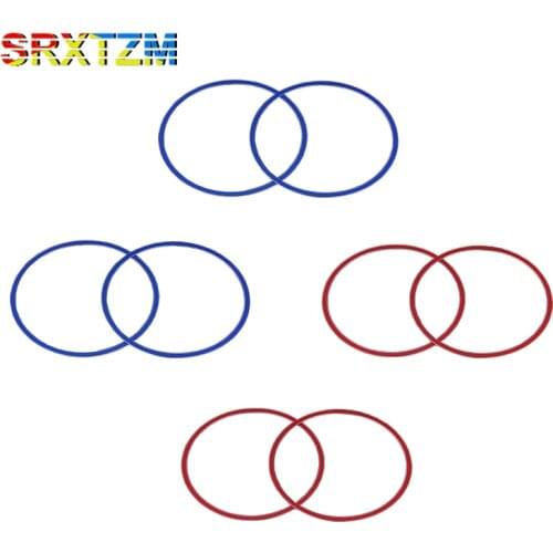 SRXTZM 4pcs Red Blue Hub Cap Cover Decorative Ring For Mercedes Benz W117 Cla45 W205 C63 W212 E63 W207 W176 A45 X156 Car-Styling