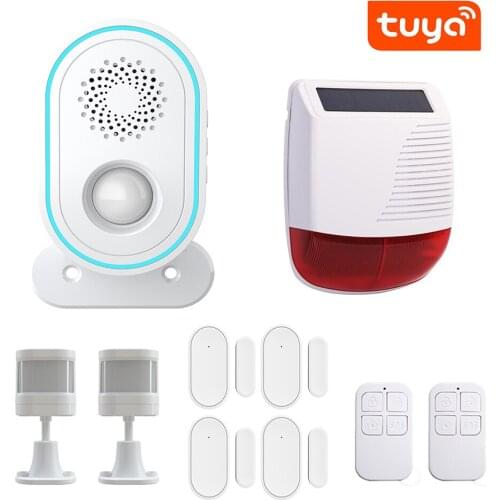 Tuya WiFi Smart Greeting Welcome Chime Door Bell With PIR Motion Sensor For Shop Entry Security Protection