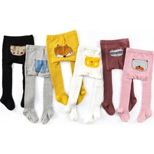 Panti de bebe knitted pantyhose toddler kids girl tights pink leg warmers new born children newborn baby stuff 6-12 12-24 months