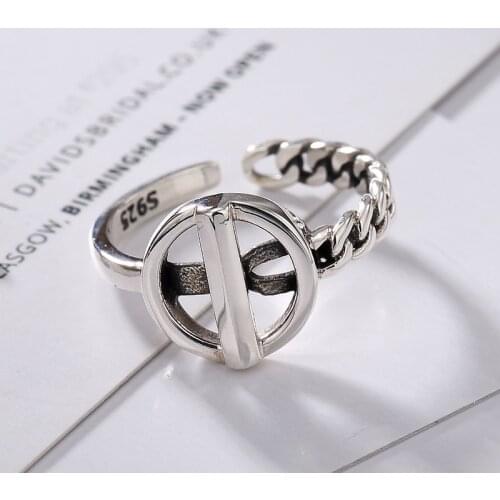 L&P 2018 Fashion 925 Sterling Silver Ring For Women Original Design Compilation GeometrySterling Ring Fine Jewelry Wholesale