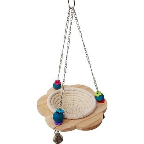 Dorakitten 1pc Bird Nest Manual Weaving Bird Bed Bird Nest Creative Multipurpose Hanging Cave Bird House Swing Toy Pet Supplies