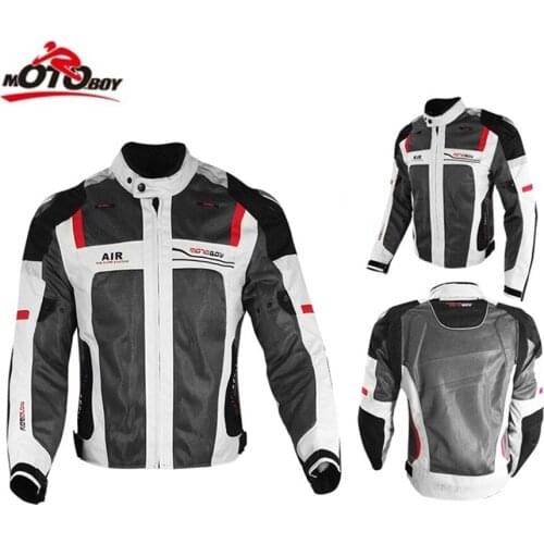 Free shipping 1pcs Summer Professional Mesh Breathable Reflective Clothing Motocross Off-road Motorcycle Jacket With 5pcs Pads