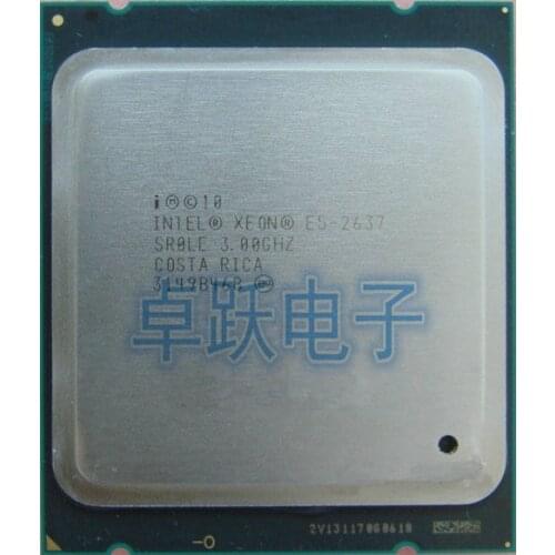 Free shipping Original Intel Xeon E5-2637 E5 2637 3.0GHz DUAL-Core 5M LGA2011 1600MHz 80W