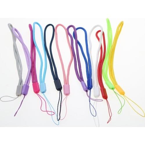 JCD 12 Pcs Cordón de mano para la muñeca, cordón de agarre corto, correa de teléfono móvil para unidad Flash USB llavero Soporte