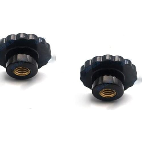 M6 M8 M10 Embossing handle Nut Plastic head Adjustable Nuts Thumb Nutted