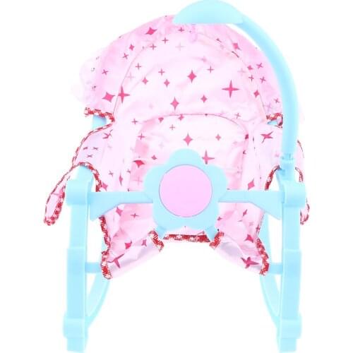 Mini Baby Toddler Rocking Chair Realistic Baby Rockers Assembly Furniture Playset Kid Simulation Nursing Furniture Playset Toy
