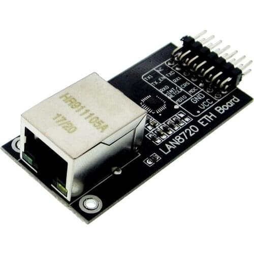 LAN8720 Module Physical Layer Transceiver PHY Module Embedded Web Server RMII Interface MDIX Regulator I/O Voltage Module