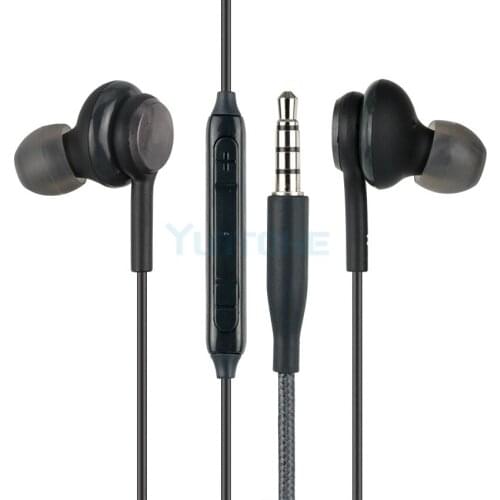 Low Bass In-ear Earphones Clear Ear Buds Earphone Noise Isolating Earbud for Iphone 6 Xiaomi Samsung S8 S8+ Note 8 Black 100pcs