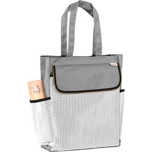 Simple Fashion Junior High School Bag Portable A4 Book Paper Organizer Study Bag For School Multifunction Ladies Hand Bags