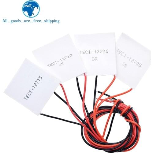 TEC1-12705 Thermoelectric Cooler Peltier TEC1-12706 TEC1-12710 TEC1-12715 40*40MM 12V Peltier Elemente Module