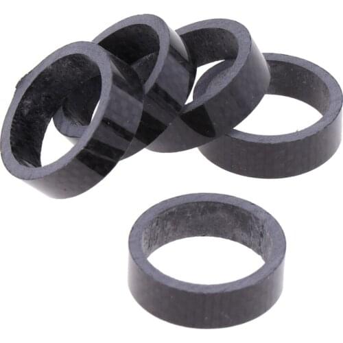 Premium Bike Fork Washer Stem Spacers Bicycle Headset Raise Handlebar (Pack of 5)