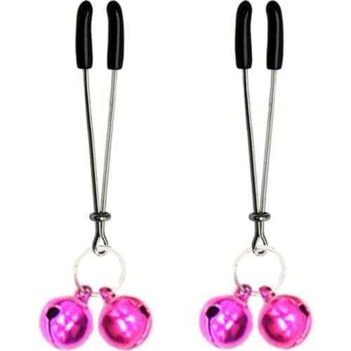 1 Pair Women BDSM Toys Double Labia Clitoris Nipple Clamps With Metal Chain SM Boobs For Comfortable Orgasm