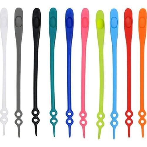 12pcs No Tie Silicone Shoelaces Elastic Smart Shoe Laces Cool Lazy Shoelace Candy Color Shoe Accessory Dropshipping