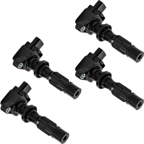 4x Ignition Coil for Mazda 6 3 Tribute MX5 CX7 Ford Escape 2.0L 2.3L Turbo 3 Pins L3G218100A