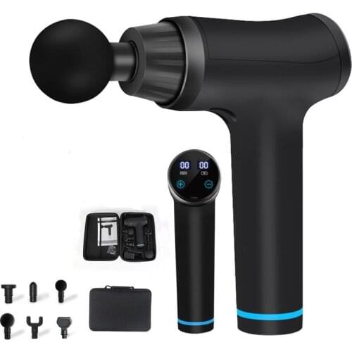 9800RPM Massage Gun Deep Percussion Massager Muscle Vibrating Relaxing Ultra Massage Equipment Percussion Massager Deep Muscle