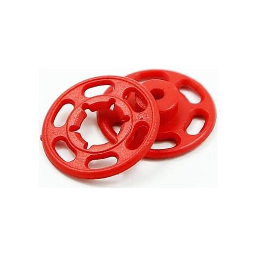 Free shipping 20pcs/lot red plastic snap button baby clothes button shirt button children clothes button 7.5mm-21mm