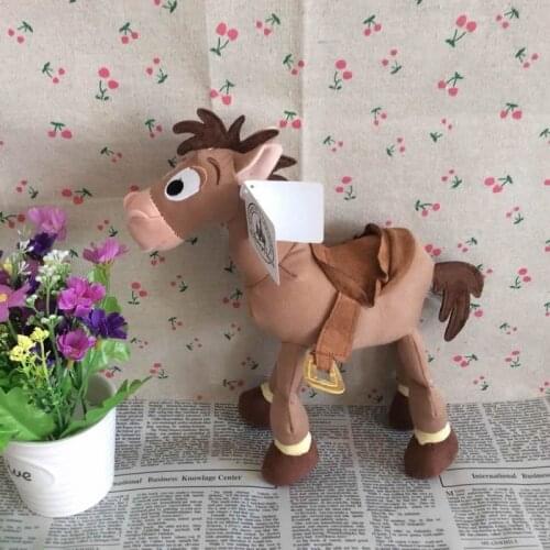 Free Shipping 23cm=9inch Original Toy Story Plush Bullseye Figure The Horse Cute Doll For Childrens Gift